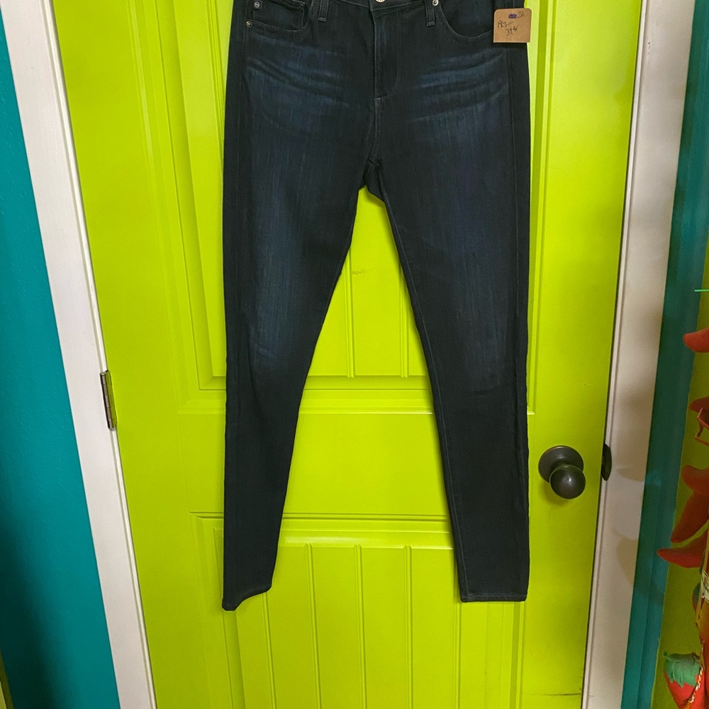AG Adriano Goldschmied Dark Indigo Skinny Jeans